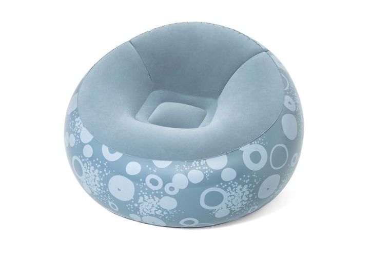 Bestway, fotel dmuchany, niebieski