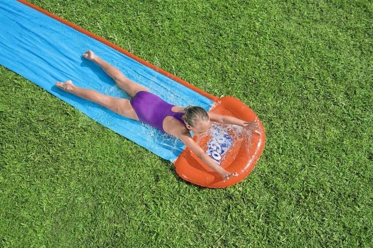 Bestway, H2oGo!, ślizgawka pojedyncza, tsunami z rampą, 4.88 m