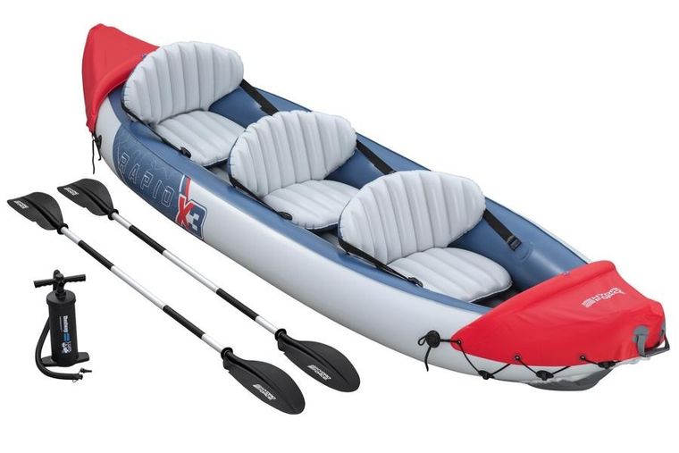 Bestway, kajak dmuchany, trzyosobowy, 381-100 cm