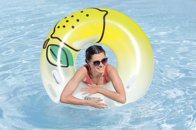 Bestway, koło dmuchane, cytrynka, 114 cm