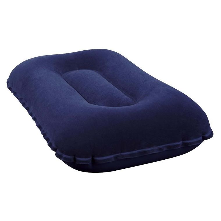 Bestway, materac dmuchany z pompką i poduszkami, 203-152-22 cm