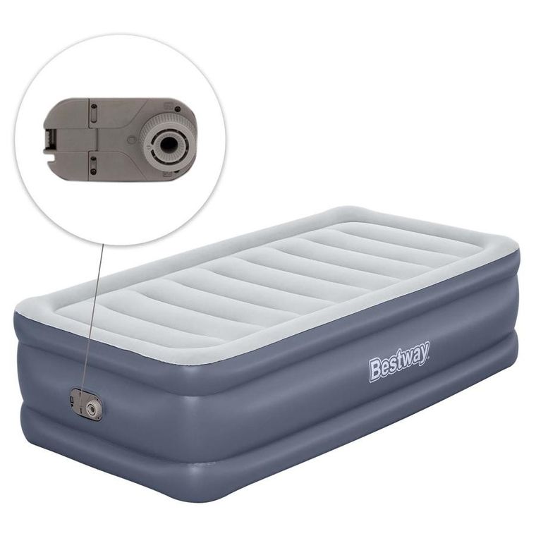 Bestway, materac welurowy, łóżko, 191-97-51 cm