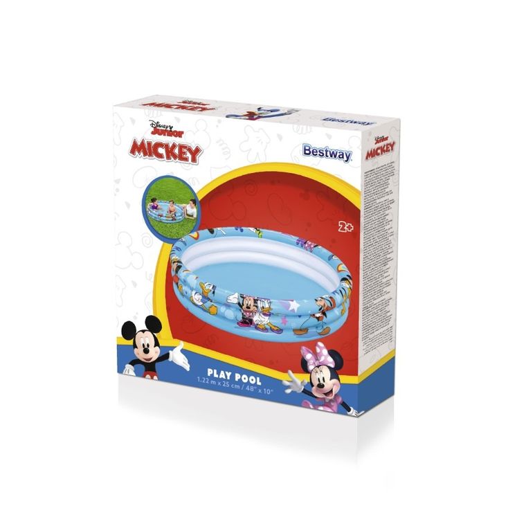 Bestway, Myszka Miki, basen dmuchany, okrągły, 25-122 cm
