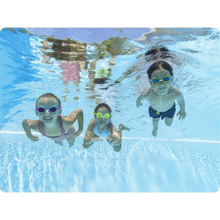 Bestway, okularki do pływania dla dzieci, filetowe