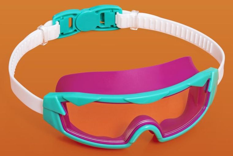 Bestway, okulary do pływania, różowe, 21179