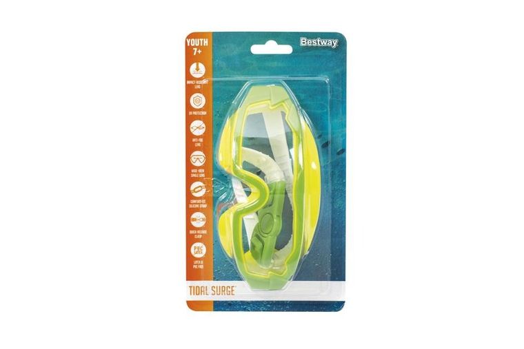 Bestway, okulary do pływania, zielone