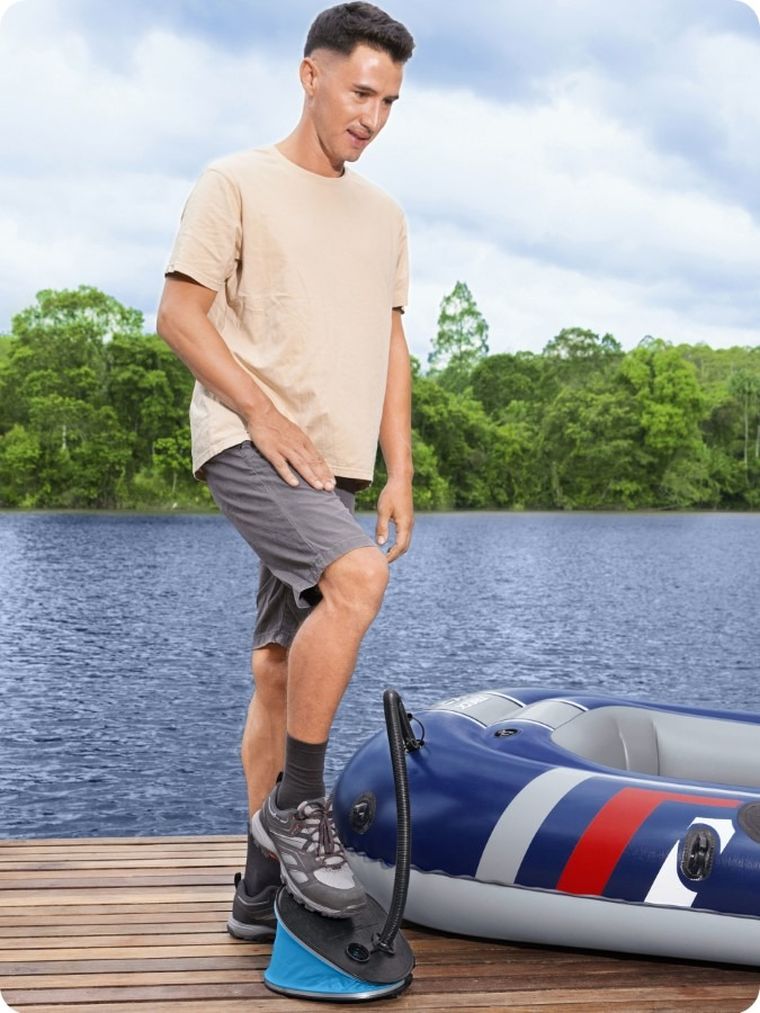 Bestway, pompka nożna, 23-15 cm