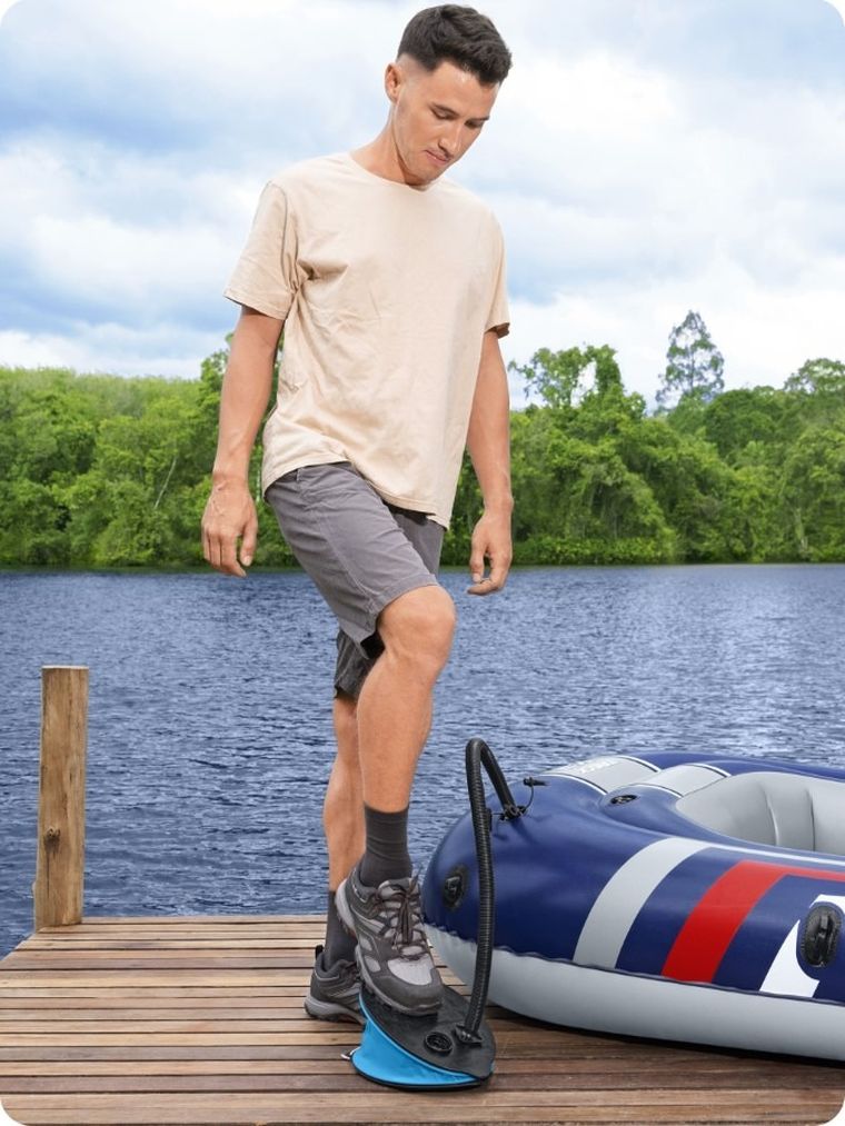 Bestway, pompka nożna, 28-19 cm