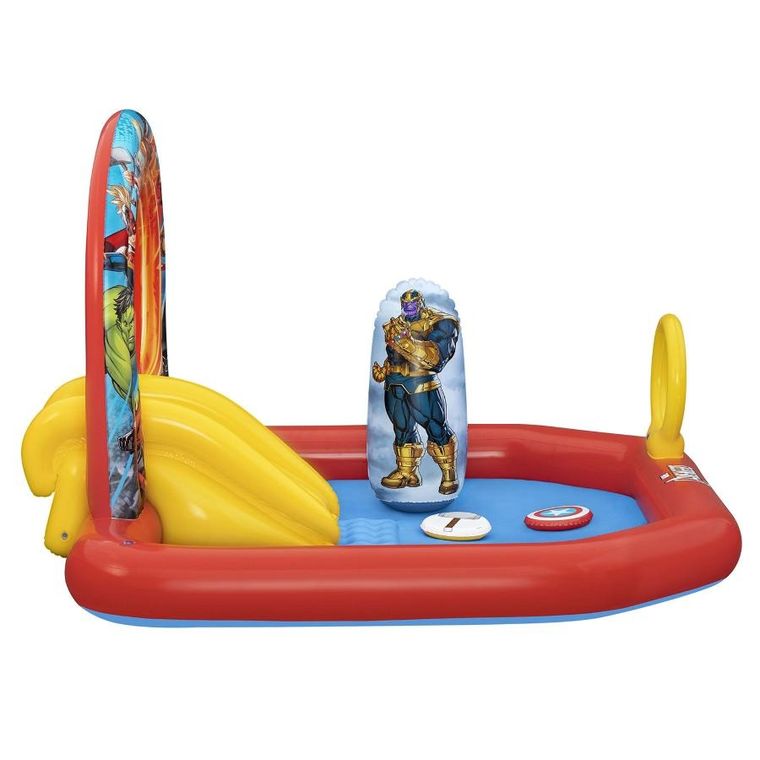 Bestway, The Avengers, plac zabaw, dmuchany, 211-198-125 cm