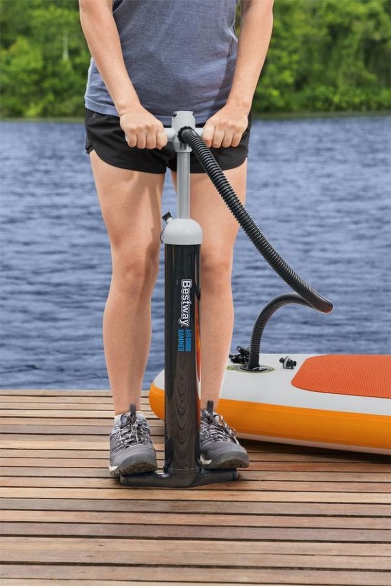 Bestway, wysokociśnieniowa pompka ręczna z manometrem