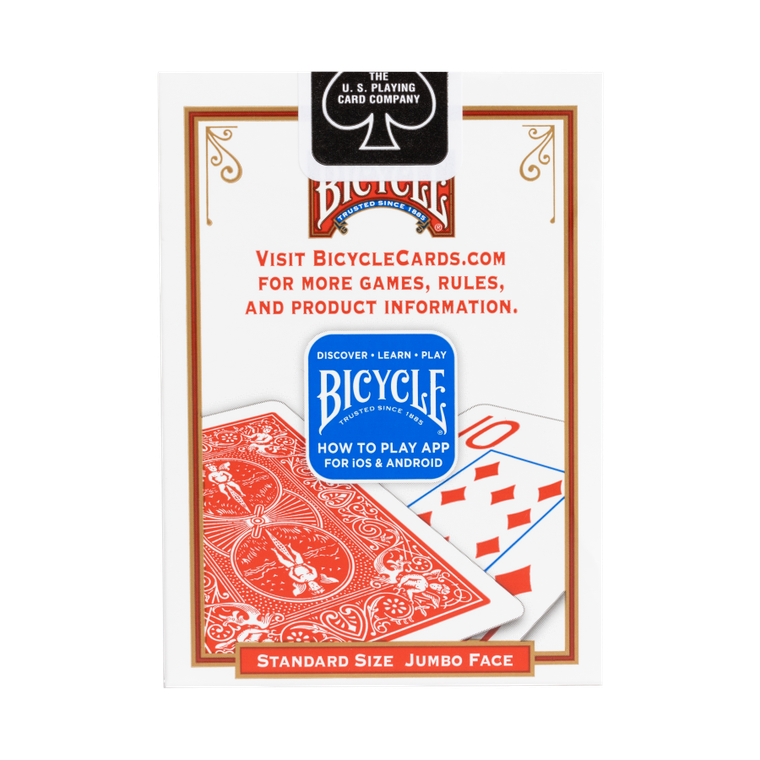 Bicycle, Jumbo Rider Back, karty do gry