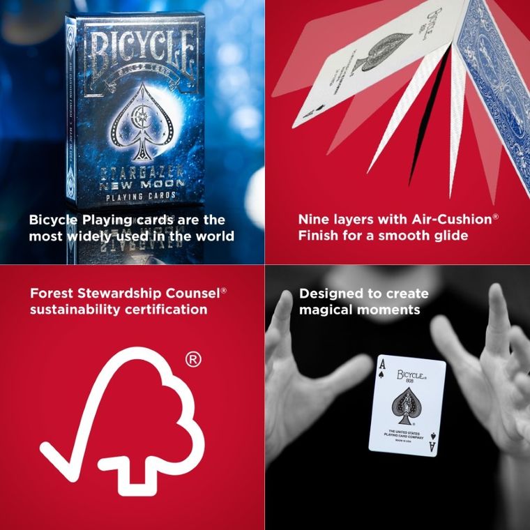 Bicycle, Stargazer New Moon, karty do gry