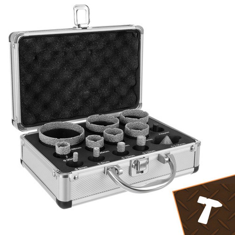 Bigstren, otwornice diamentowe, 13 szt.