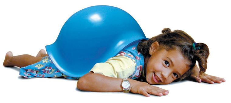 Bilibo, muszelka do zabawy, zielona