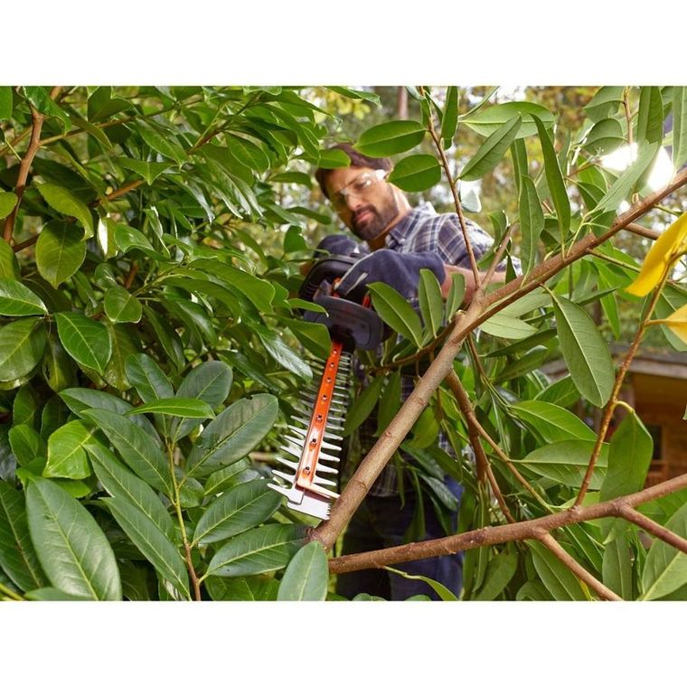 Black&Decker, elektryczne nożyce, 55 cm, BEHTS401