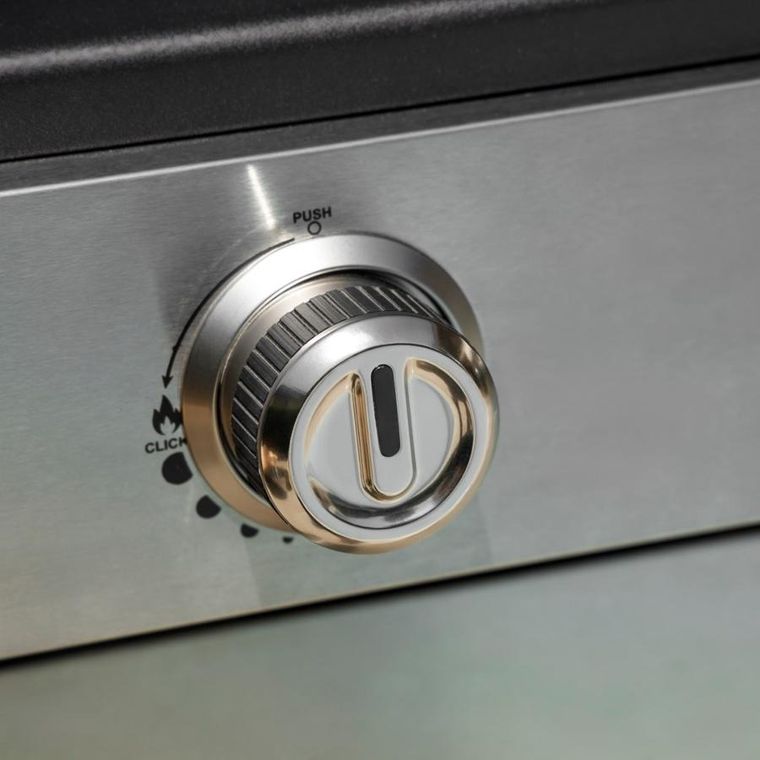 Black&Decker, grill gazowy, BXOG16550E, 4 palniki x 3.6 kW, 1 palnik 2.1 kW