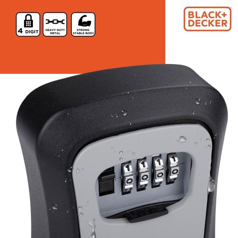 Black+Decker, sejf na klucze, na szyfr