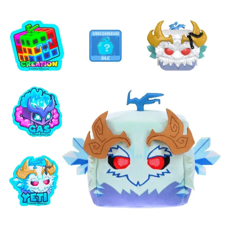 Blox Fruits, maskotka niespodzianka z figurką i kodem do gry, 1 szt.