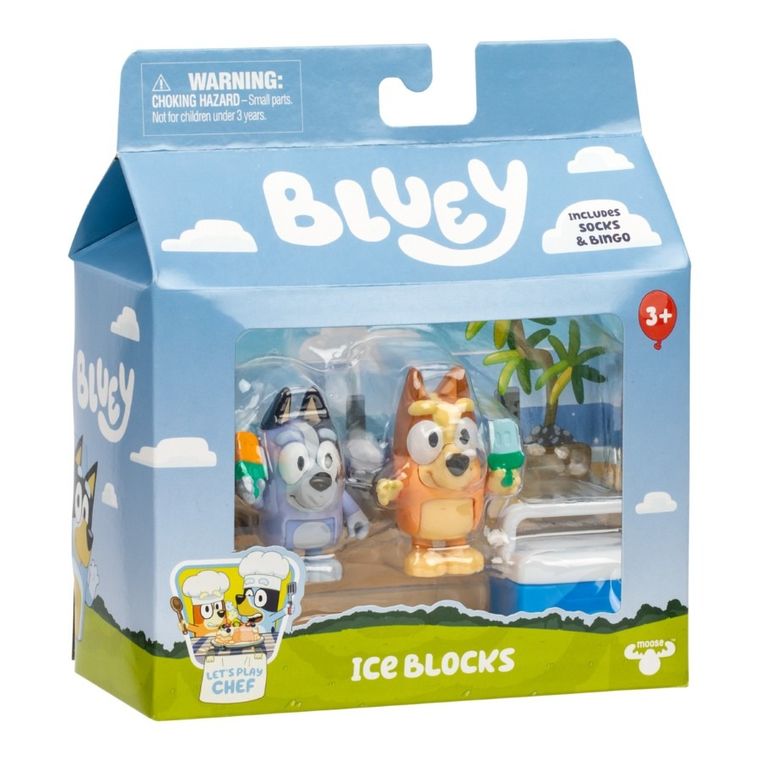 Bluey, Lody, zestaw figurek, 2 sztuki