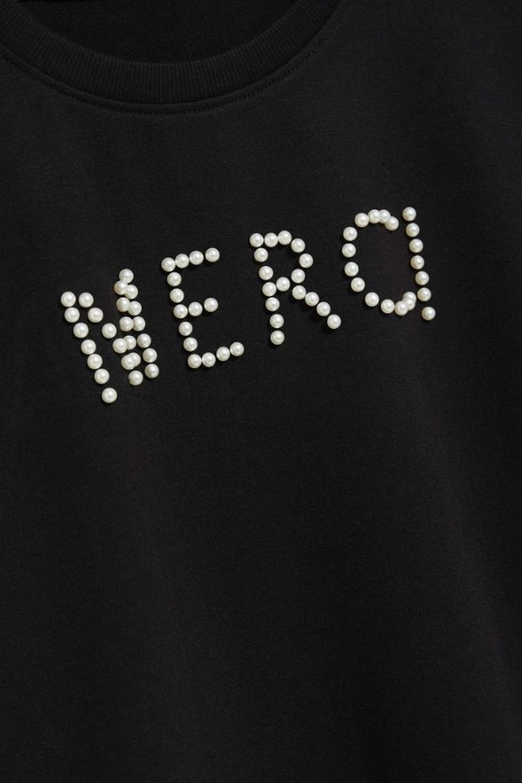 Bluza damska, czarna, Moodo