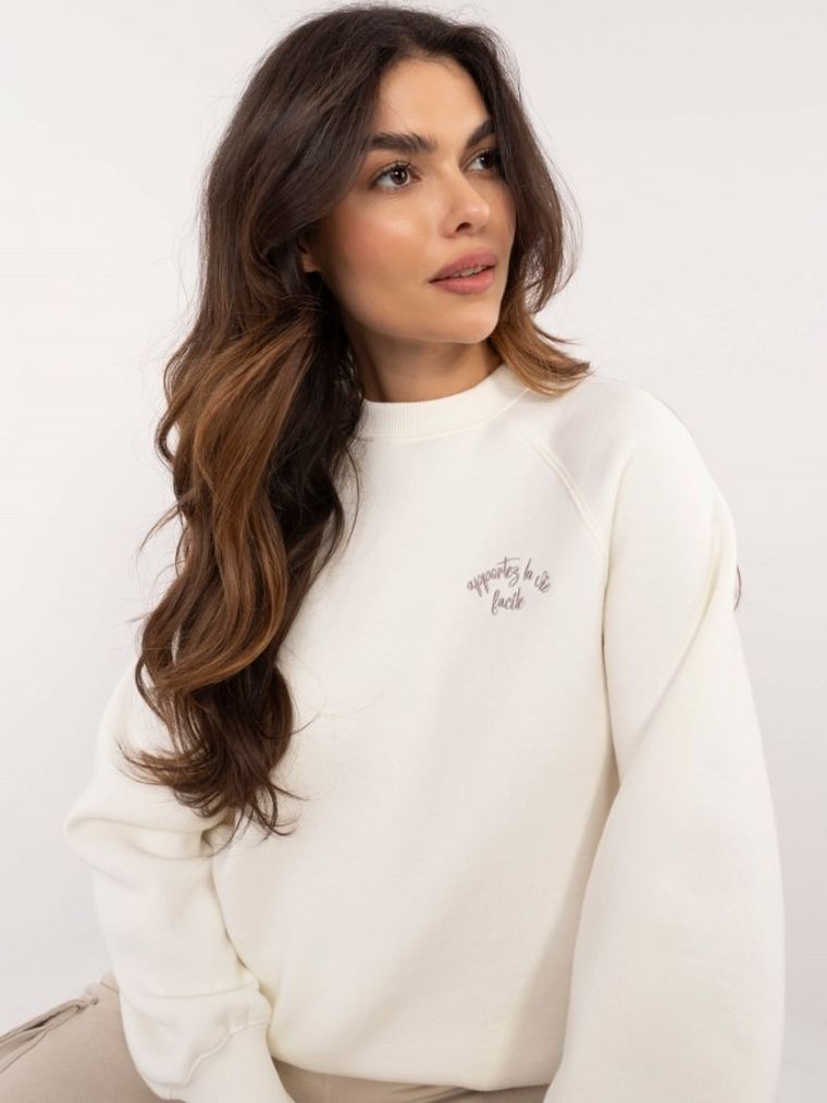 Bluza damska, ecru, Sublevel