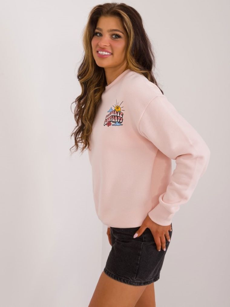 Bluza damska, różowa, Sublevel