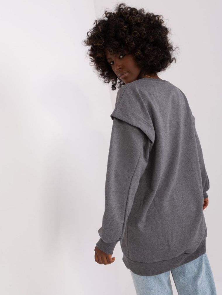 Bluza damska, szara, Lily Rose