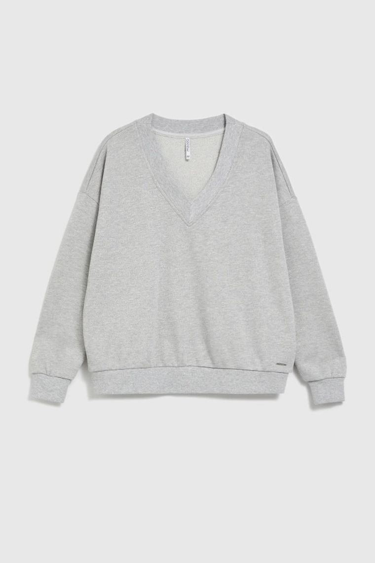 Bluza damska, szara, Moodo