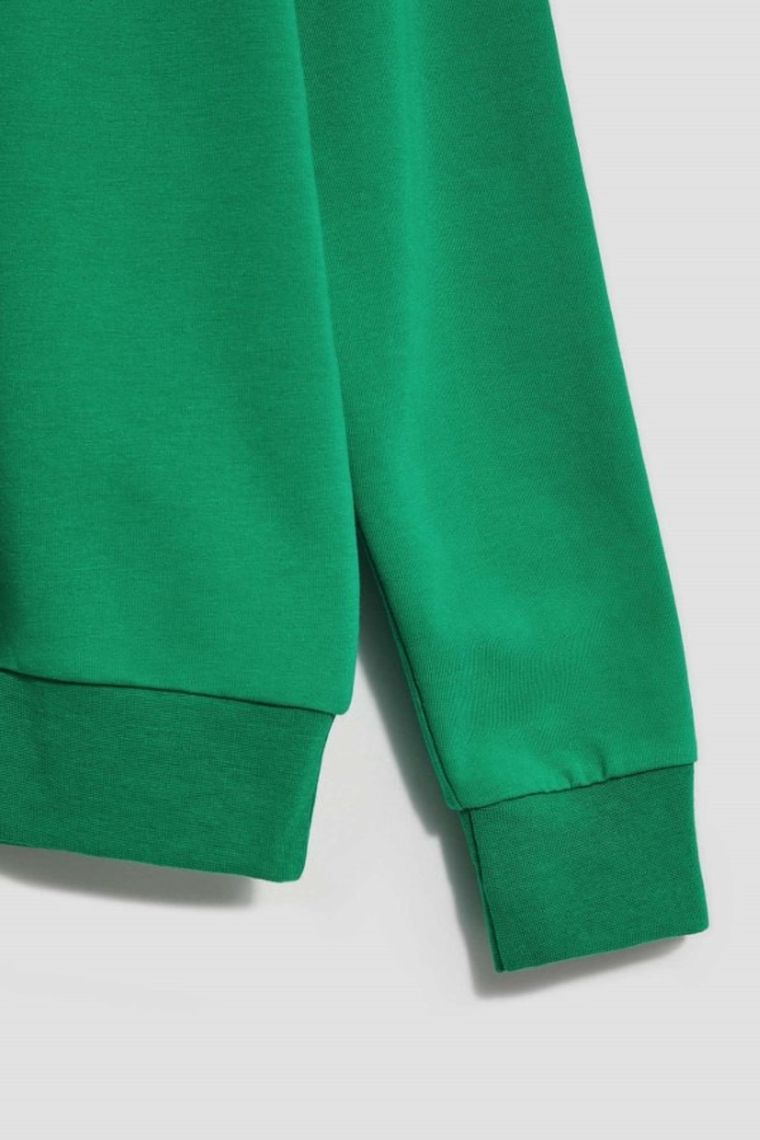 Bluza damska, zielona, Moodo