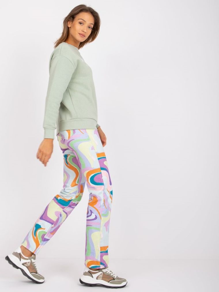 Bluza damska, zielona, Sublevel