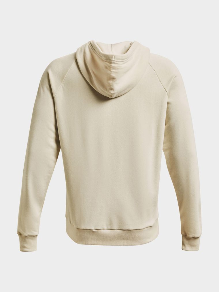 Bluza męska z kapturem, beżowa, Under Armour