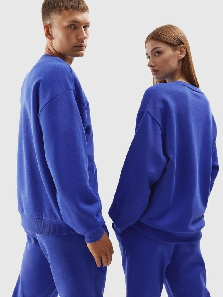 Bluza, unisex, niebieska, 4F