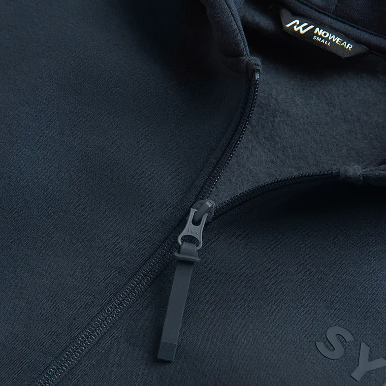 Bluza unisex oversize z kapturem i zapięciem NOWEAR