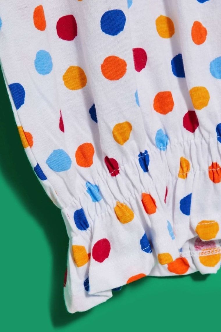 Bluzka damska z krótkim rękawem, biała, Moodo