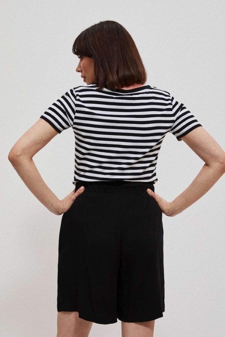 Bluzka damska z krótkim rękawem, mix, Moodo