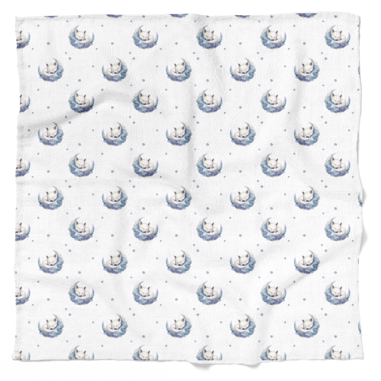 Bocioland, Liski, pieluszka bambusowa, 75-75 cm