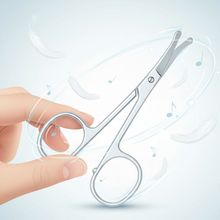 Bocioland, nożyczki metalowe