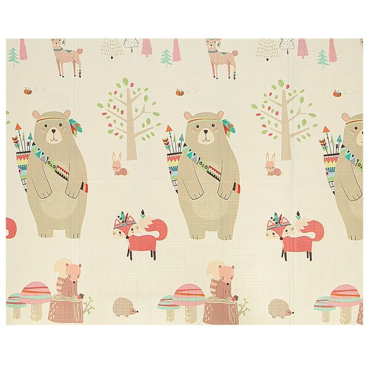 Bocioland, Panda, składana mata piankowa, 150-180 cm