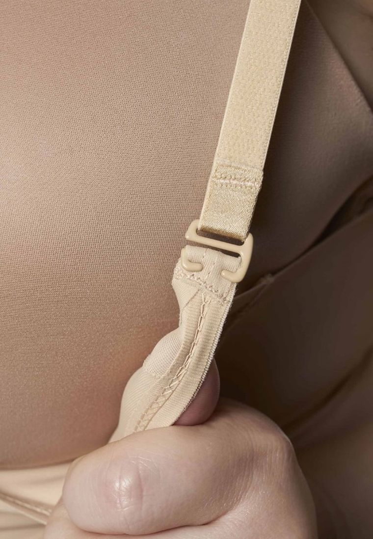 Body damskie na ramiączka, modelujące, beżowe, Julimex