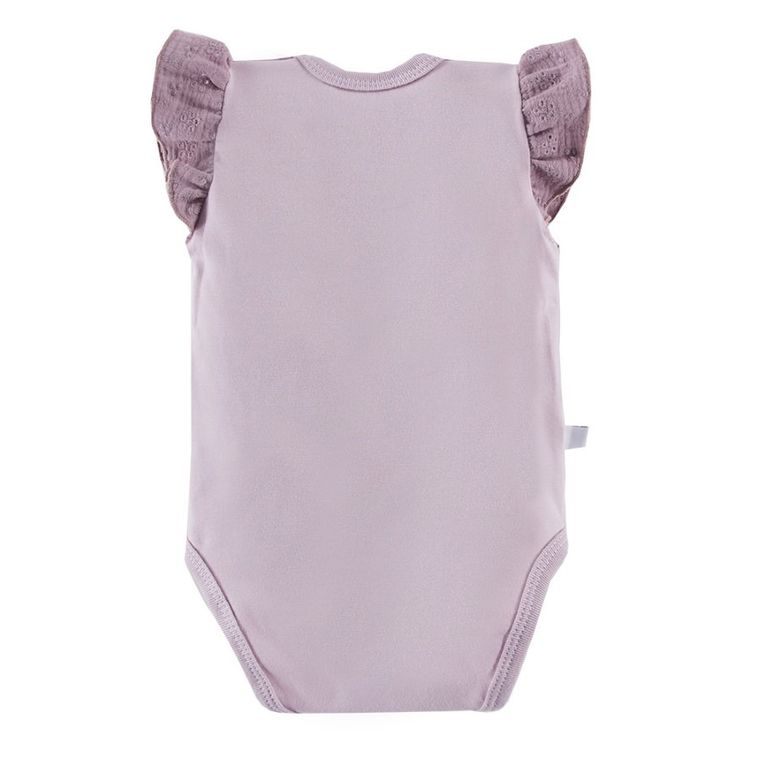 Body dziewczęce bez rękawów, fioletowe, Eevi