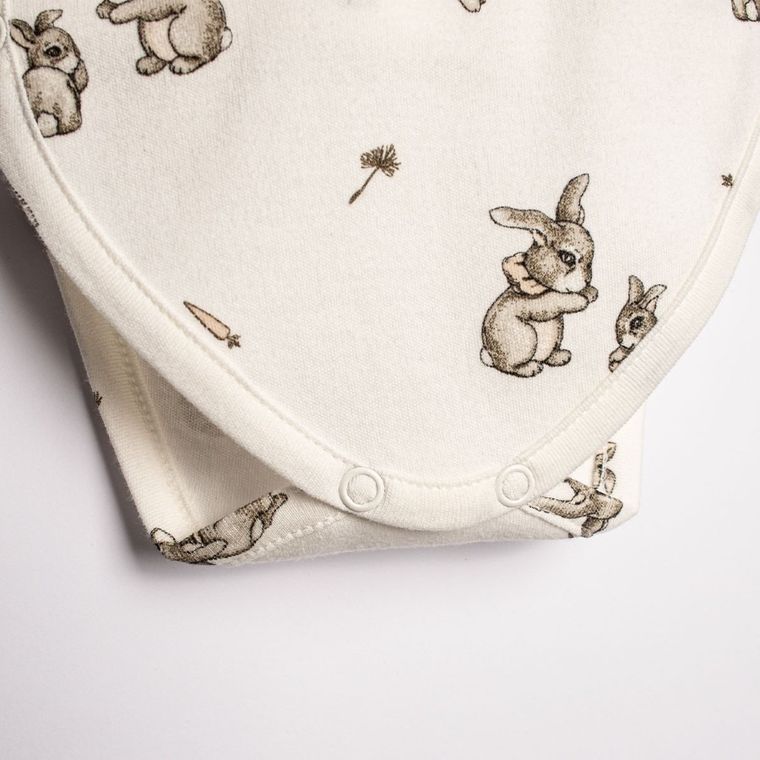 Body dziewczęce z krótkim rękawem, beżowe, Nicol