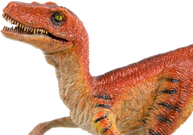 Boley, Dinozaur Velociraptor, figurka, ruchoma paszcza i łapy, 19 cm