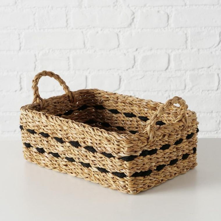 Boltze, Bokar, zestaw koszy plecionych, 3 szt.