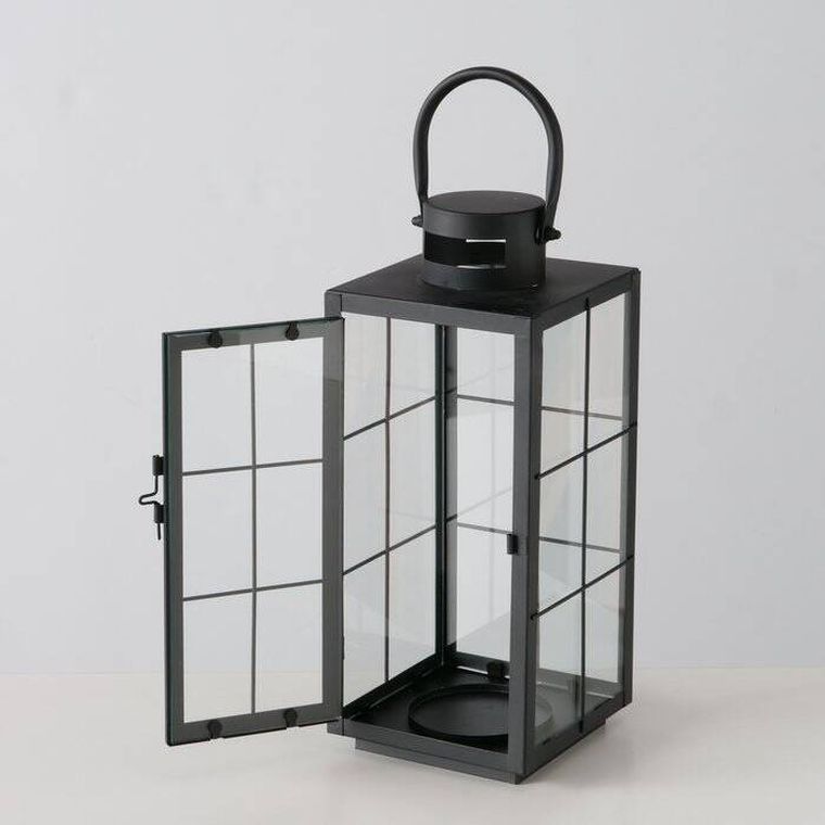 Boltze Home, Esbjerg, lampiony na świece do użytku wewnętrznego, 2 szt.