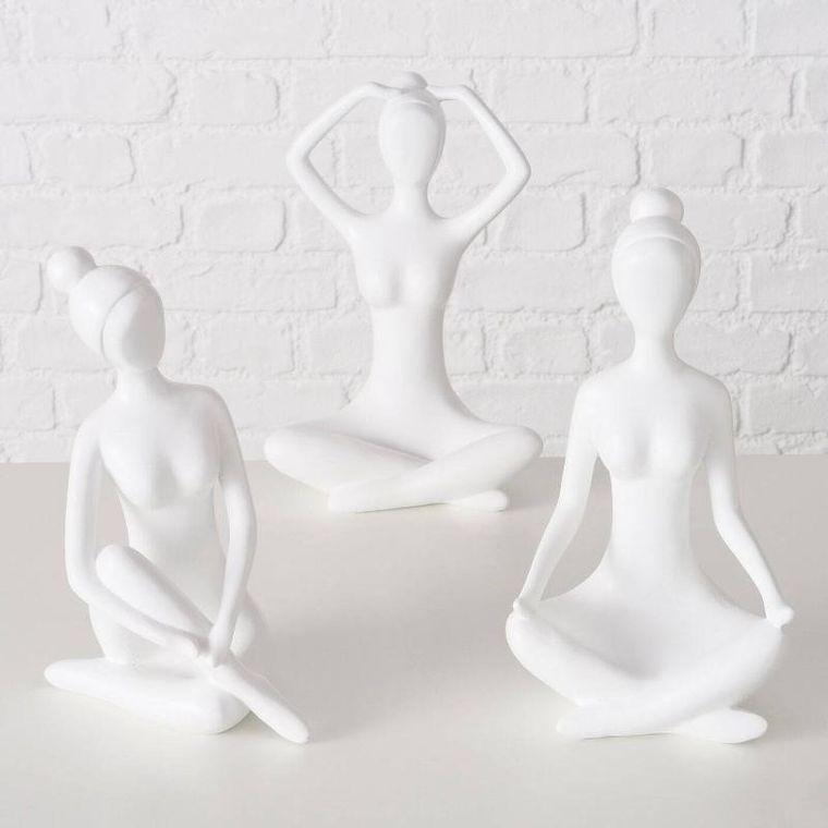 Boltze Home, figura joginki, Yoga, wys. 29 cm