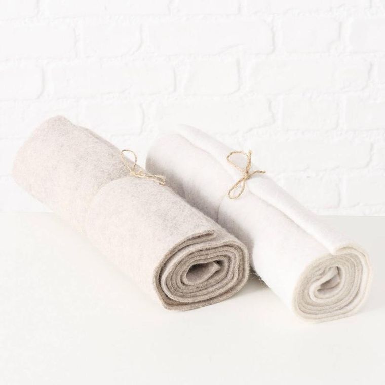 Boltze Home, filcowy bieżnik na stół, 150-37 cm