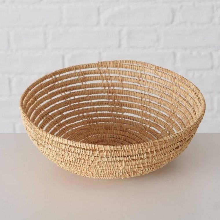 Boltze Home, koszyk pleciony palmina, 3 szt., Palma Areka