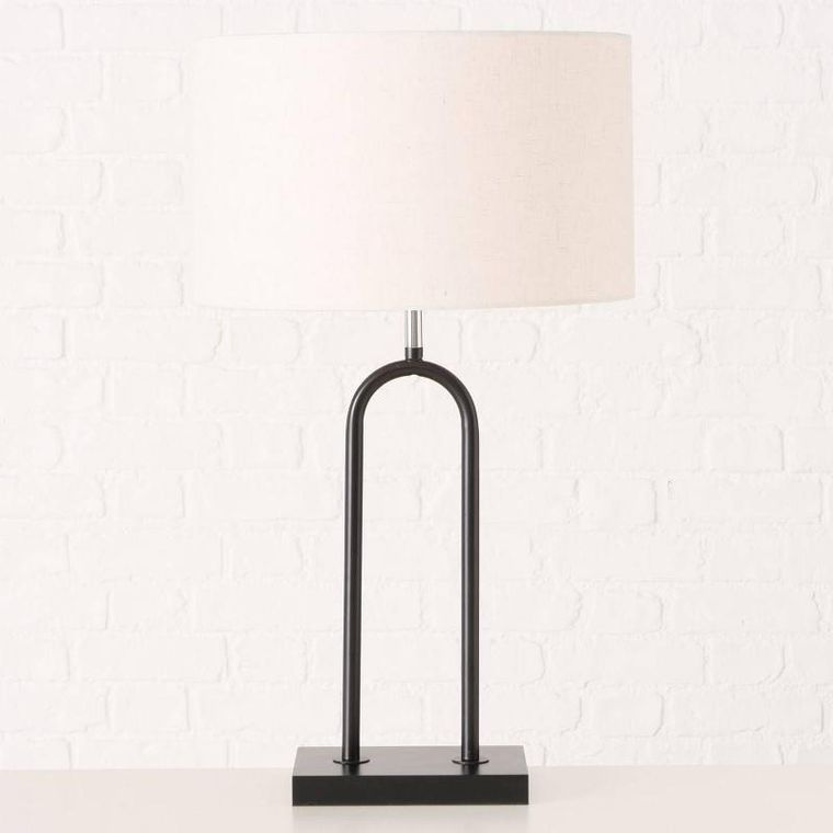 Boltze Home, lampa stołowa Medley, metalowy stelaż, 65 cm