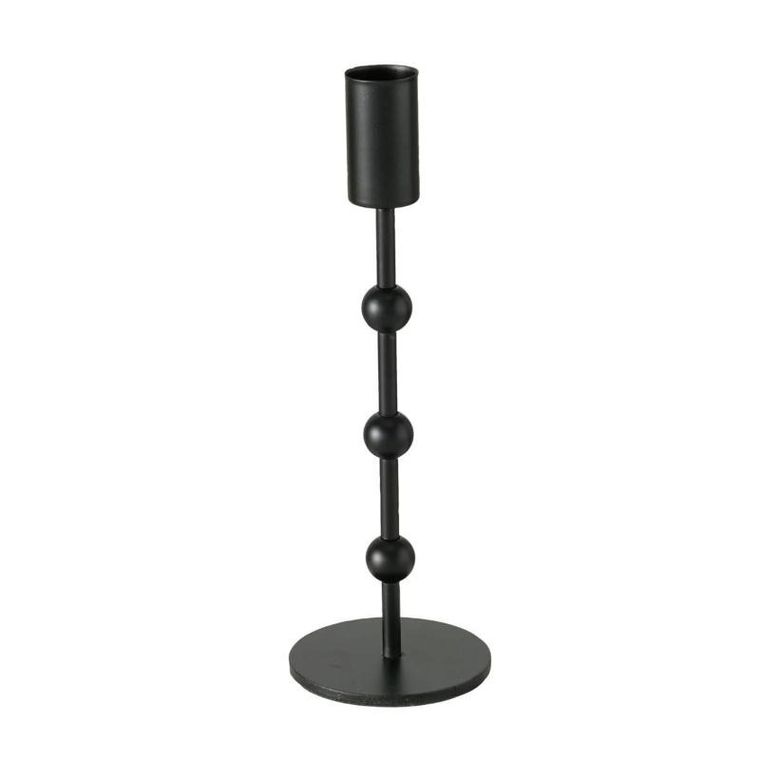 Boltze Home, metalowy świecznik Kimberly, 2 szt., kolor czarny