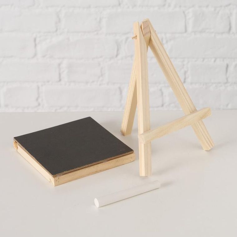 Boltze Home, mini tablica kredowa na notatki, Chalky, 15 cm